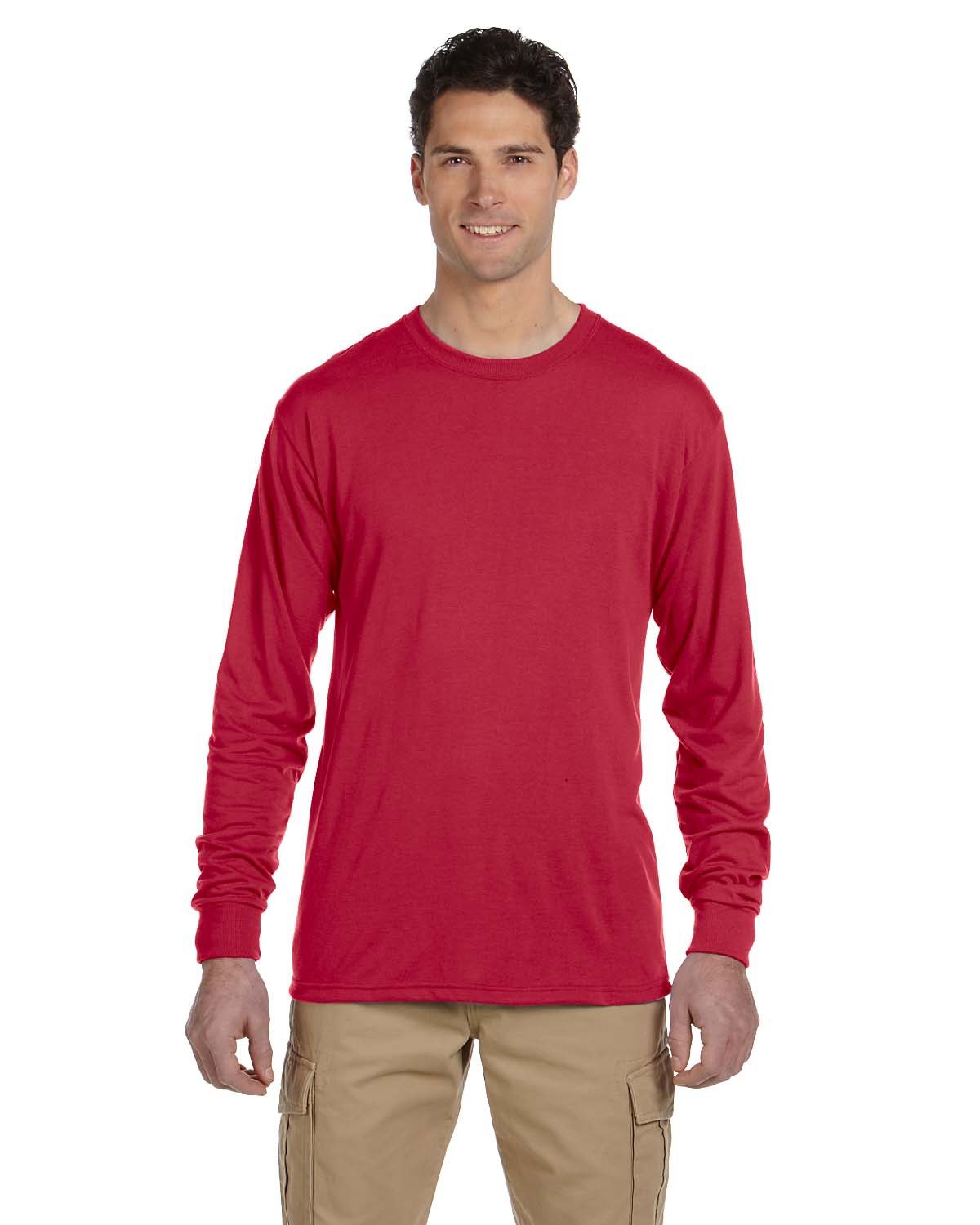 Jerzees Adult DRI-POWER® SPORT Long-Sleeve T-Shirt. (21ML)