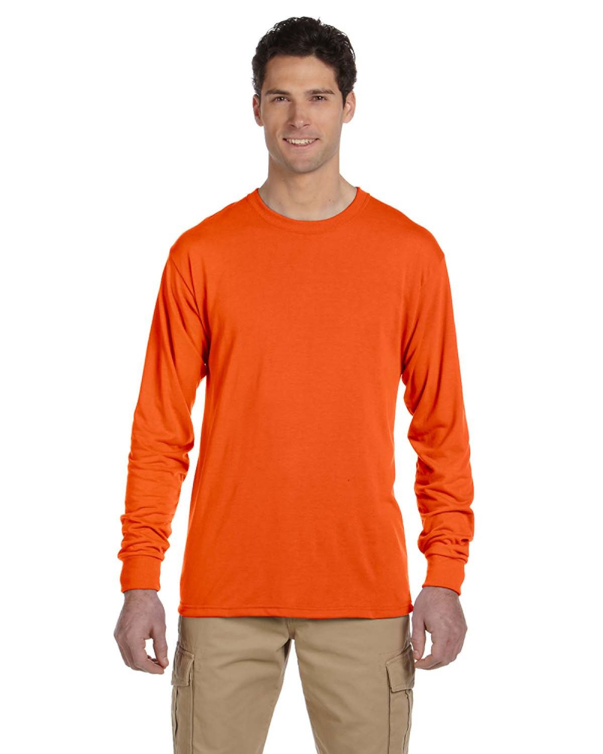 Jerzees Adult DRI-POWER® SPORT Long-Sleeve T-Shirt. (21ML)