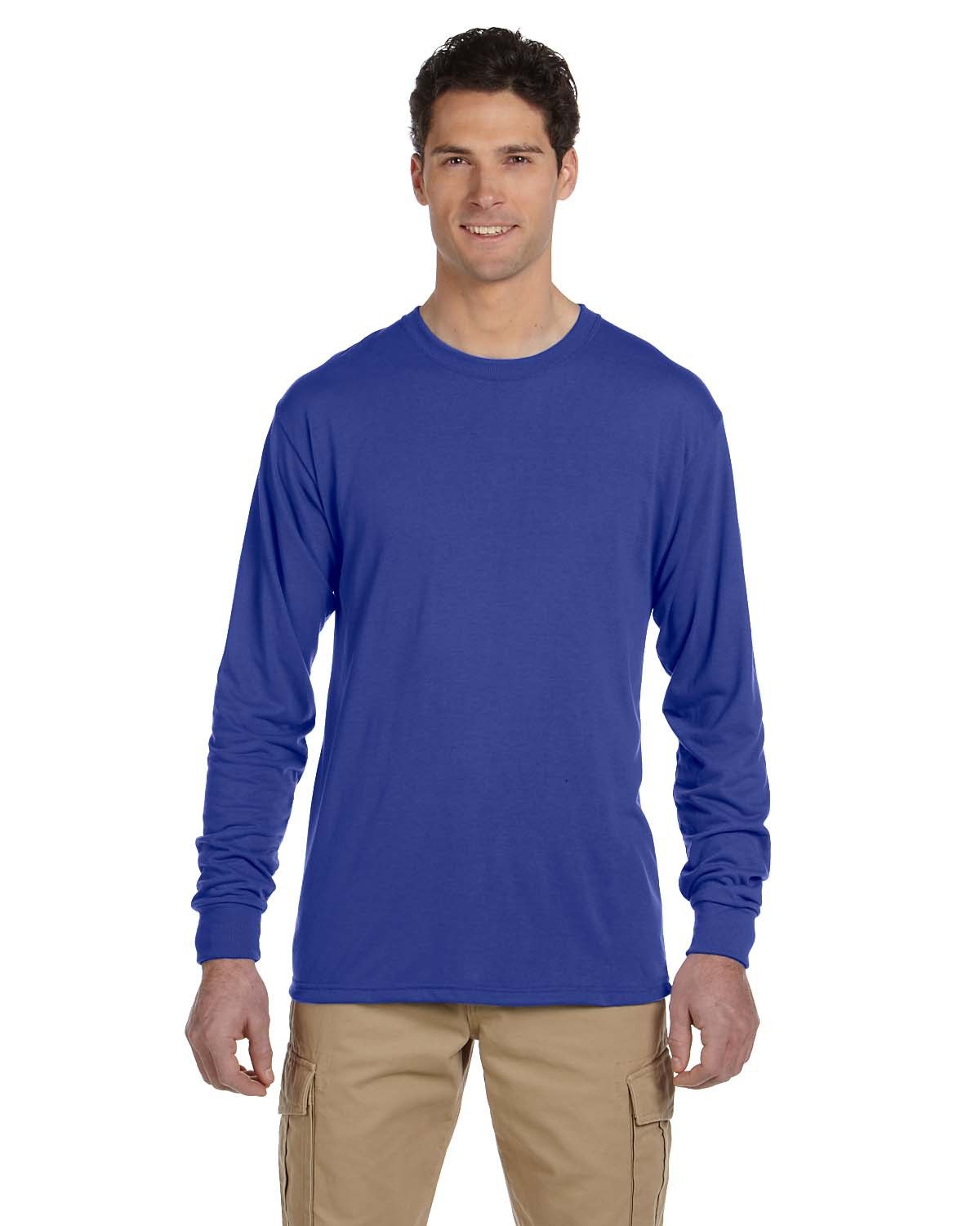 Jerzees Adult DRI-POWER® SPORT Long-Sleeve T-Shirt. (21ML)