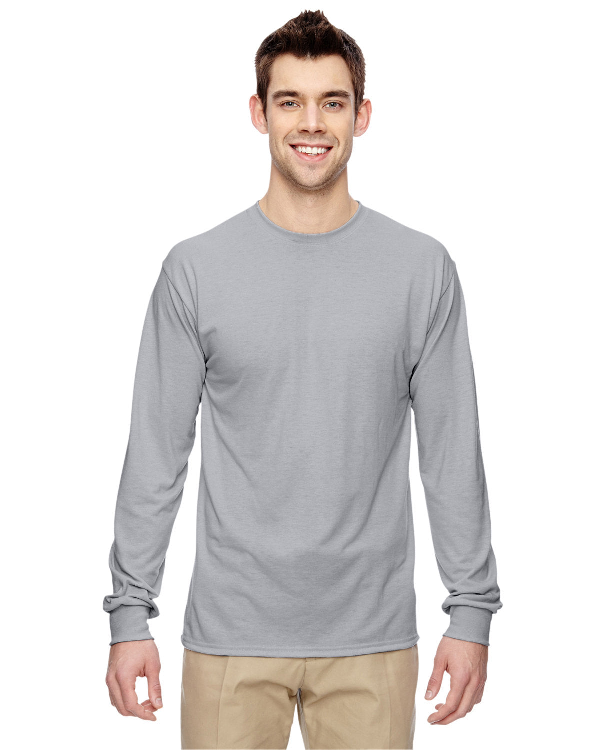 Jerzees Adult DRI-POWER® SPORT Long-Sleeve T-Shirt. (21ML)