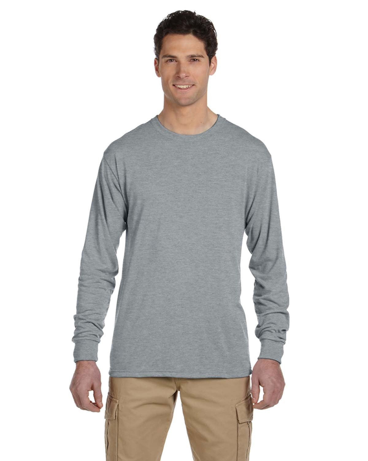 Jerzees Adult DRI-POWER® SPORT Long-Sleeve T-Shirt. (21ML)