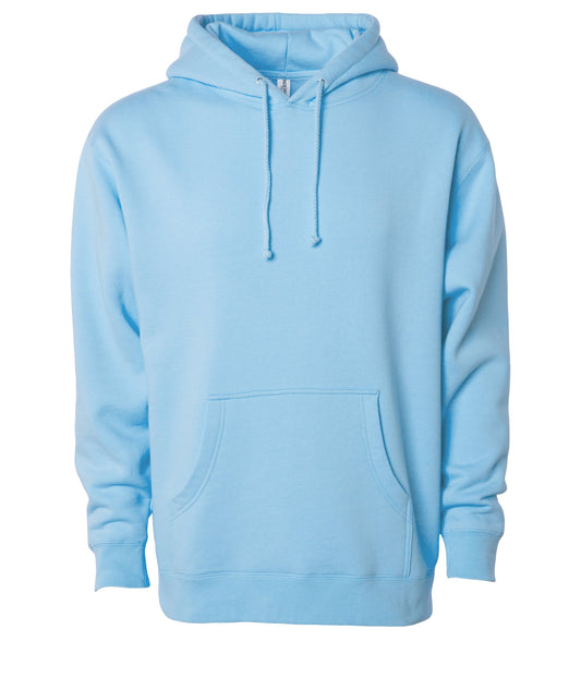 Independent Trading Company Heavyweight  Hoodie Pullover Sweatshirt (IND4000 - Pastels)