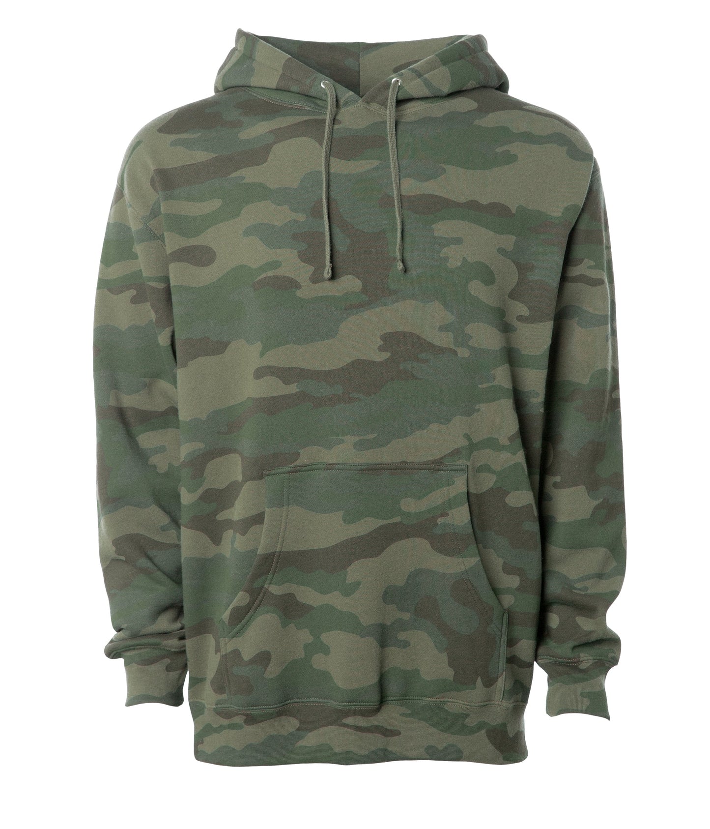 Independent Trading Company Heavyweight Hooded Pullover Sweatshirt (IND4000 - CAMO / PATTERN / SAFETY / COLOR BLOCK)