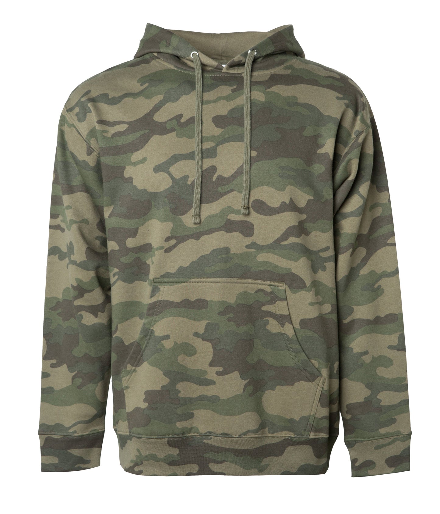 Independent Trading Company Midweight Hooded Pullover Sweatshirt (SS4500 - PASTEL / SAFETY / CAMO)