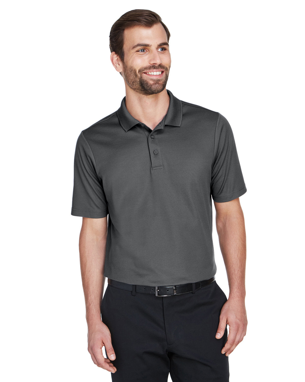 Devon & Jones CrownLux Performance® Men's Plaited Polo (DG20)