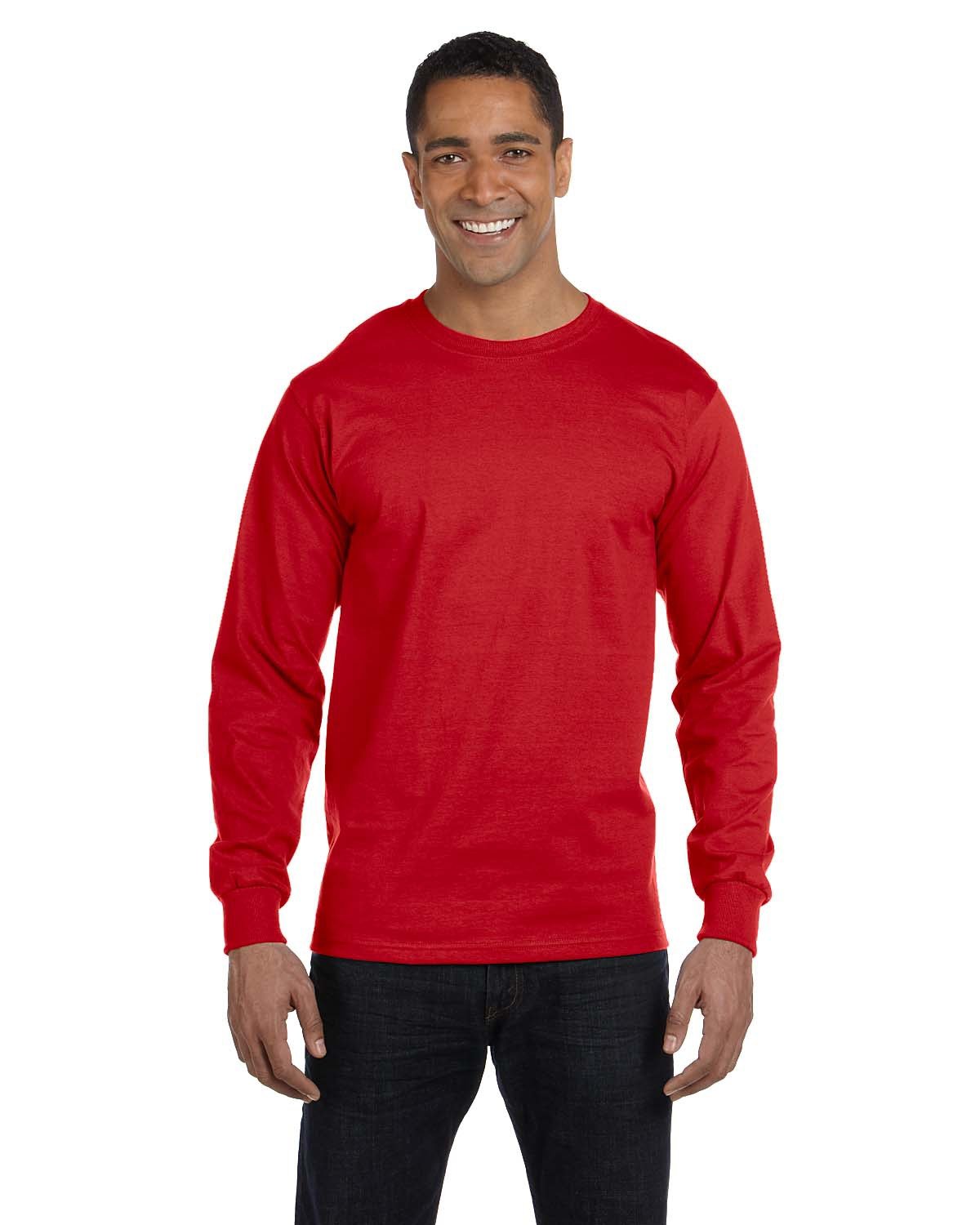 Gildan Adult Heavy Cotton™ Long-Sleeve T-Shirt (G840)