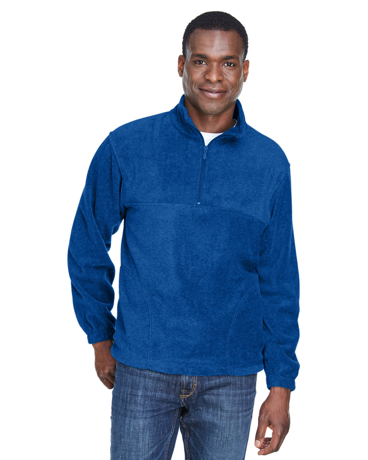 Harriton Adult 8 oz. Quarter-Zip Fleece Pullover (M980)